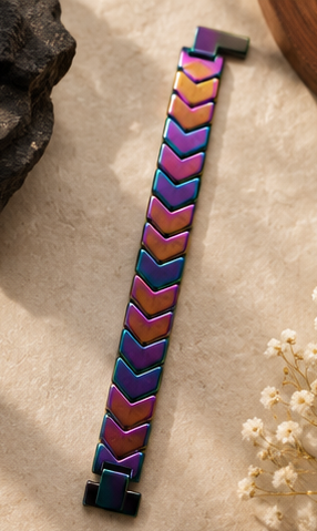 Chevron Arrow Link Bracelet