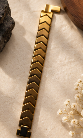 Chevron Arrow Link Bracelet