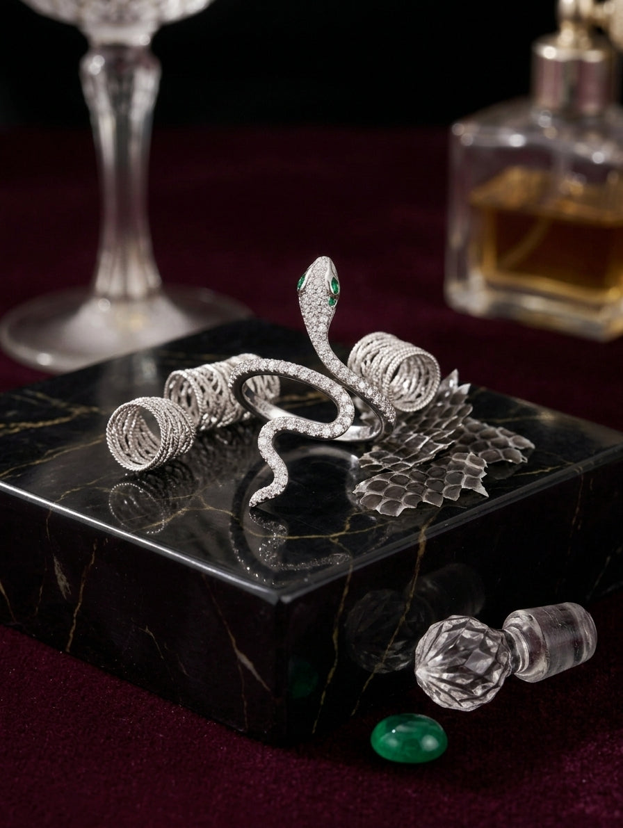 Snake Adjustable Ring